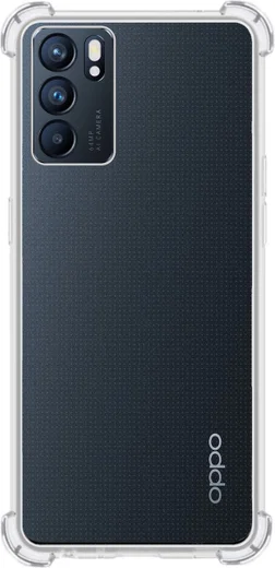 Oppo Reno 6 5G Hoesje Schokbestendig en Dun TPU Transparant afbeelding 12