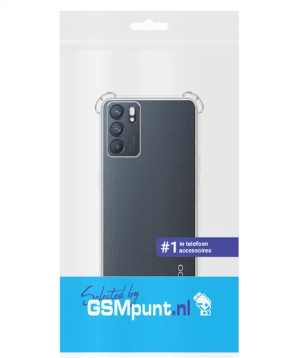 Oppo Reno 6 5G Hoesje Schokbestendig en Dun TPU Transparant afbeelding 13
