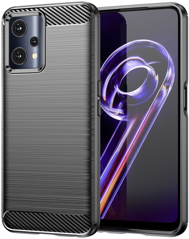 OnePlus Nord CE 2 Lite Hoesje Geborsteld TPU Back Cover Zwart afbeelding 1