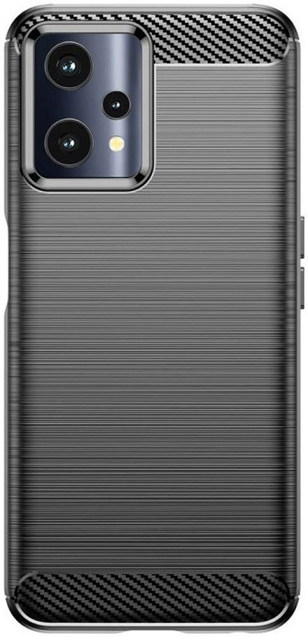 OnePlus Nord CE 2 Lite Hoesje Geborsteld TPU Back Cover Zwart afbeelding 2