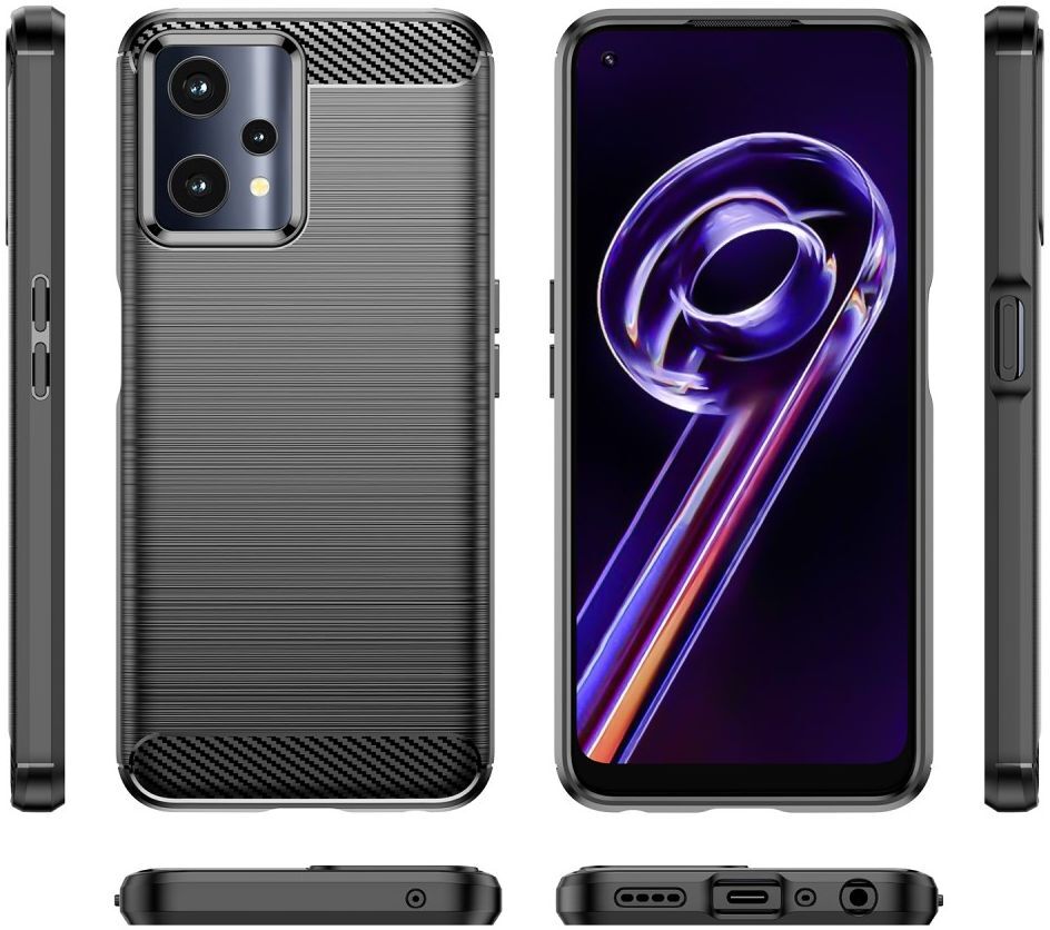 OnePlus Nord CE 2 Lite Hoesje Geborsteld TPU Back Cover Zwart afbeelding 11
