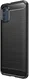 Motorola Moto E32 Hoesje Geborsteld TPU Flexibele Back Cover Zwart afbeelding 4