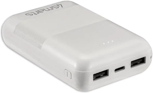 4smarts VoltHub Go2 USB-C/USB-A Powerbank 10.000 mAh Wit afbeelding 4