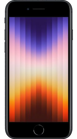 Apple iPhone SE 2022 64GB Zwart afbeelding 2