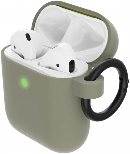 OtterBox Apple AirPods 1/2 Hoesje Grijs / Groen afbeelding 2