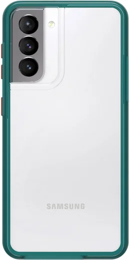 LifeProof See Samsung Galaxy S21 Hoesje Back Cover Transparant Groen afbeelding 2