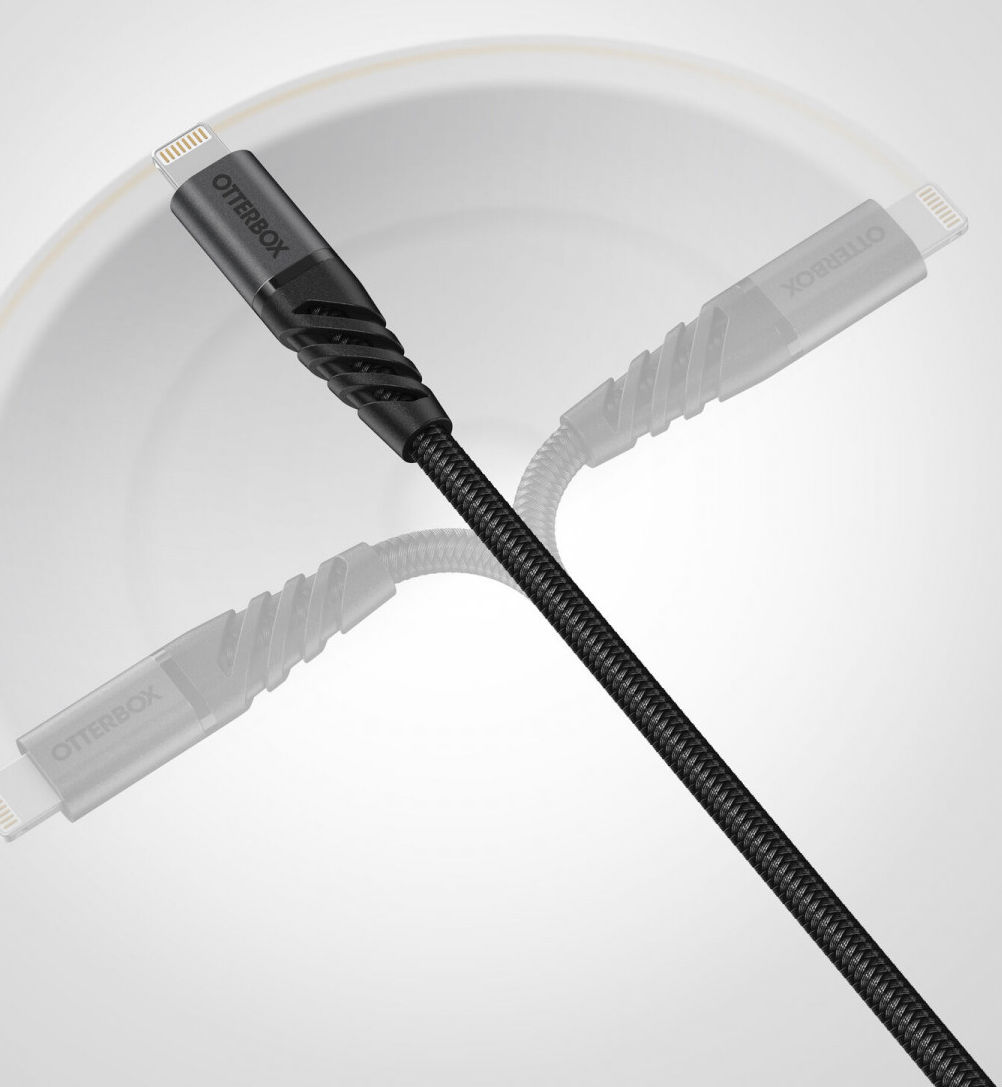 OtterBox Premium MFi USB-A naar Lightning Kabel 3A 1 Meter Roze afbeelding 3