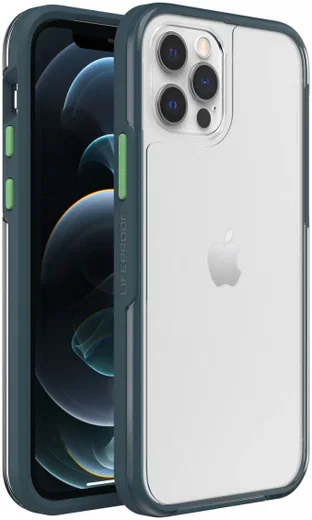 LifeProof See iPhone 12 / 12 Pro Hoesje Back Cover Transparant Blauw afbeelding 1
