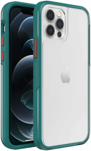 LifeProof See iPhone 12 / 12 Pro Hoesje Back Cover Transparant Groen afbeelding 1