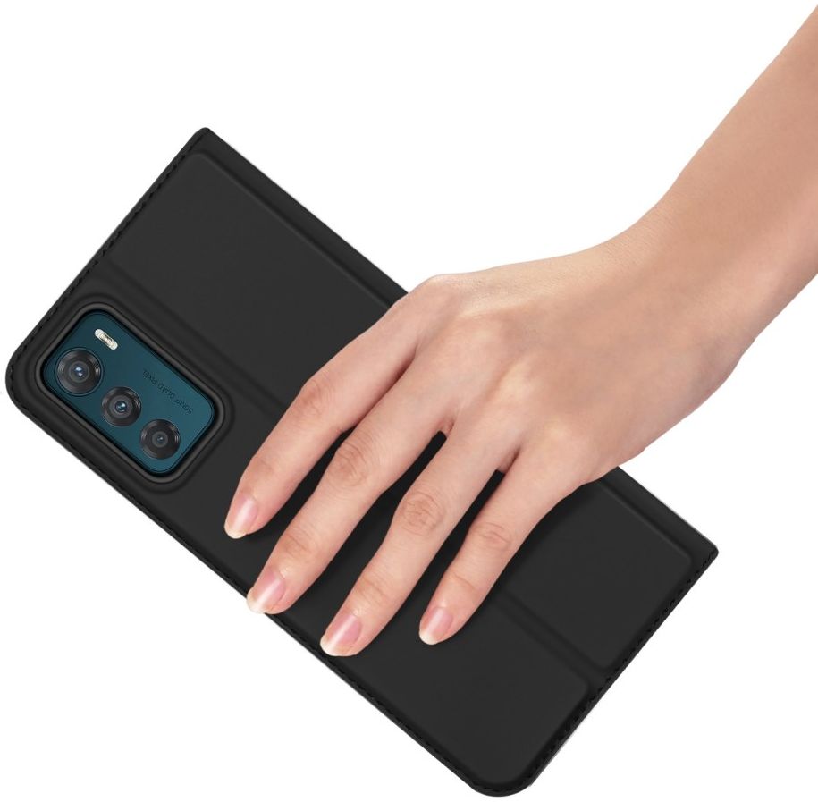 Dux Ducis Skin Pro Motorola Moto G42 Hoesje Wallet Book Case Zwart afbeelding 5