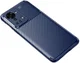 OnePlus Nord 2T Hoesje Siliconen Carbon TPU Back Cover Blauw afbeelding 5