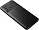 Motorola Moto G60 Hoesje Siliconen Carbon TPU Back Cover Zwart afbeelding 2