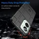 OnePlus Nord 2T Hoesje Shock Proof Rugged Shield Back Cover Zwart afbeelding 3