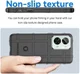 OnePlus Nord 2T Hoesje Shock Proof Rugged Shield Back Cover Zwart afbeelding 6