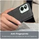 OnePlus Nord 2T Hoesje Shock Proof Rugged Shield Back Cover Zwart afbeelding 5