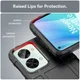 OnePlus Nord 2T Hoesje Shock Proof Rugged Shield Back Cover Zwart afbeelding 4