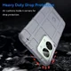 OnePlus Nord 2T Hoesje Shock Proof Rugged Shield Back Cover Grijs afbeelding 3