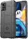 Motorola Moto E32 Hoesje Shock Proof Rugged Shield Back Cover Zwart afbeelding 1