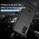 Motorola Moto E32 Hoesje Shock Proof Rugged Shield Back Cover Zwart afbeelding 3