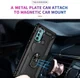 Motorola Moto G60 Hoesje Hybride Kickstand Back Cover Zwart afbeelding 4