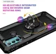 Motorola Moto G60 Hoesje Hybride Kickstand Back Cover Zwart afbeelding 7