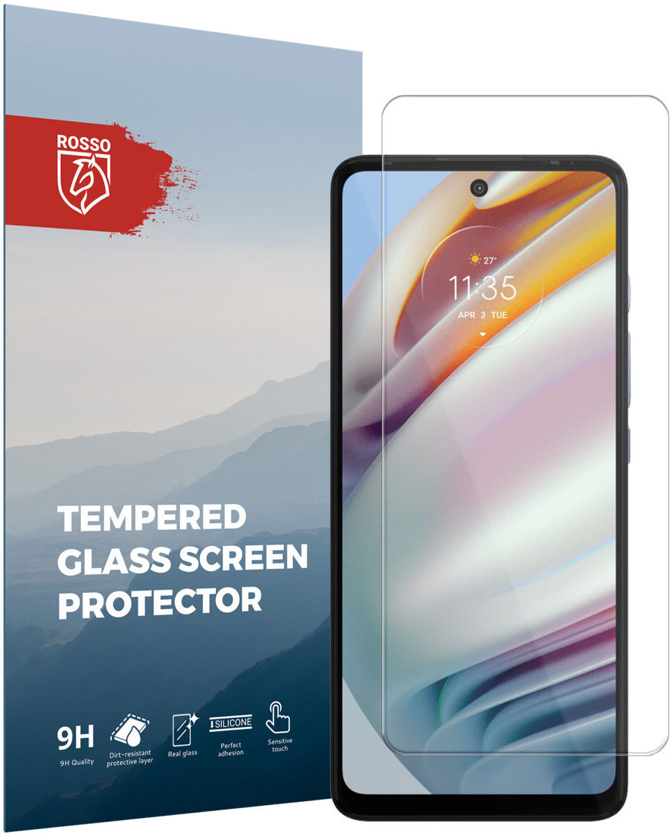 Rosso Motorola Moto G60 9H Tempered Glass Screen Protector afbeelding 1