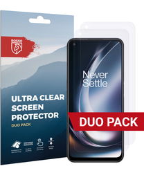 Rosso OnePlus Nord CE 2 Lite Ultra Clear Screen Protector Duo Pack afbeelding