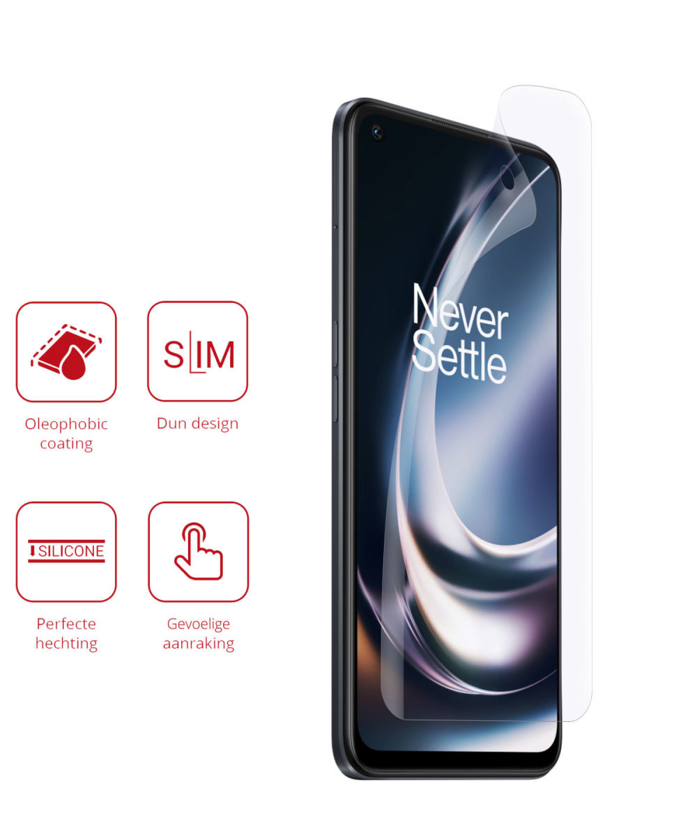 Rosso OnePlus Nord CE 2 Lite Ultra Clear Screen Protector Duo Pack afbeelding 2