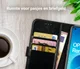 Rosso Element Oppo Reno 6 5G Hoesje Book Cover Wallet Zwart afbeelding 5