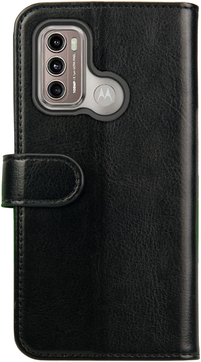 Rosso Element Motorola Moto G60 Hoesje Book Cover Zwart afbeelding 2