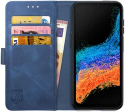 Rosso Element Samsung Galaxy Xcover 6 Pro Hoesje Book Cover Blauw afbeelding