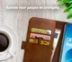 Rosso Element Oppo Reno 6 5G Hoesje Book Cover Wallet Bruin afbeelding 6