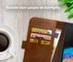 Rosso Element Samsung Galaxy Xcover 6 Pro Hoesje Book Cover Bruin afbeelding 5