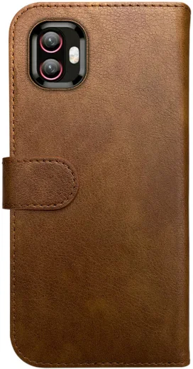 Rosso Element Samsung Galaxy Xcover 6 Pro Hoesje Book Cover Bruin afbeelding 2
