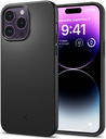 Spigen Thin Fit Apple iPhone 14 Pro Max Hoesje Back Cover Zwart