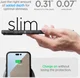 Spigen Thin Fit Apple iPhone 14 Pro Max Hoesje Back Cover Zwart afbeelding 14