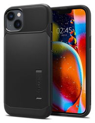 Spigen Slim Armor Apple iPhone 14 Plus Hoesje Back Cover Zwart afbeelding