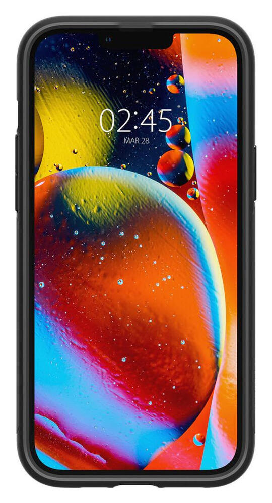 Spigen Slim Armor Apple iPhone 14 Plus Hoesje Back Cover Zwart afbeelding 4