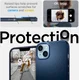 Spigen Thin Fit Apple iPhone 14 Hoesje Back Cover Blauw afbeelding 4