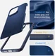 Spigen Thin Fit Apple iPhone 14 Hoesje Back Cover Blauw afbeelding 9