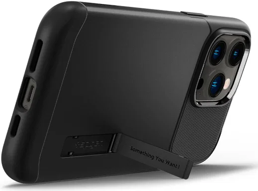 Spigen Slim Armor Apple iPhone 14 Pro Hoesje Back Cover Zwart afbeelding 2