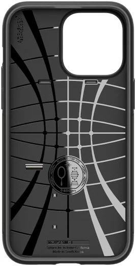 Spigen Slim Armor Apple iPhone 14 Pro Hoesje Back Cover Gunmetal afbeelding 6