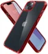 Spigen Ultra Hybrid Apple iPhone 14 Hoesje Back Cover Transparant Rood afbeelding 10