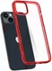 Spigen Ultra Hybrid Apple iPhone 14 Hoesje Back Cover Transparant Rood afbeelding 2
