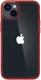 Spigen Ultra Hybrid Apple iPhone 14 Hoesje Back Cover Transparant Rood afbeelding 3