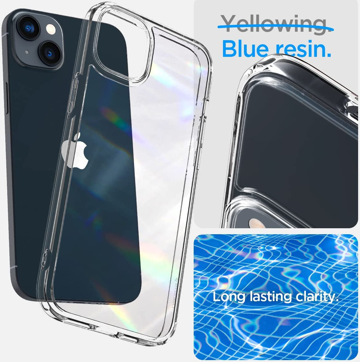 Spigen Ultra Hybrid Apple iPhone 14 Plus Hoesje Back Cover Transparant afbeelding 5