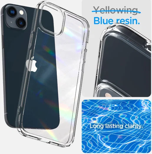 Spigen Ultra Hybrid Apple iPhone 14 Plus Hoesje Back Cover Transparant afbeelding 5