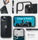 Spigen Ultra Hybrid Apple iPhone 14 Plus Hoesje Back Cover Clear Zwart afbeelding 8