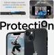 Spigen Ultra Hybrid Apple iPhone 14 Plus Hoesje Back Cover Clear Zwart afbeelding 5
