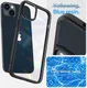 Spigen Ultra Hybrid Apple iPhone 14 Plus Hoesje Back Cover Clear Zwart afbeelding 6